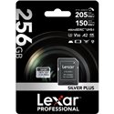LEXAR MICRO SD 256GB SILVER PLUS 
