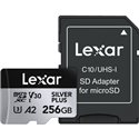 LEXAR MICRO SD 256GB SILVER PLUS 