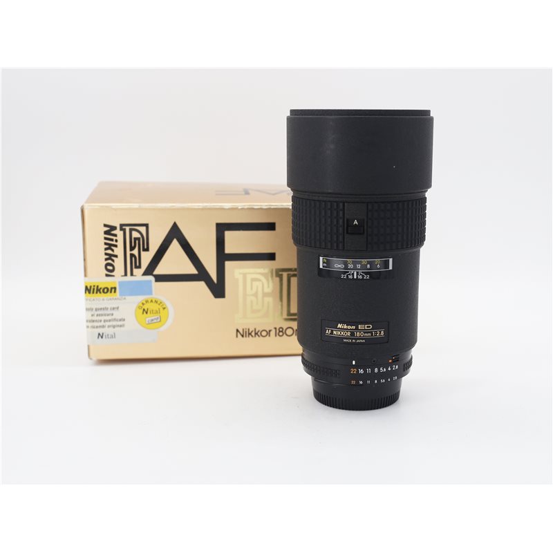 NIKON AF 180mm F2.8D - GARANZIA 6 MESI FCF NIKON AF 180mm F2.8D - GARANZIA 6 MESI FCF