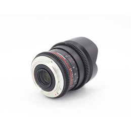 SAMYANG 16mm T2.6 CANON USATO- GARANZIA 6 MESI FCF