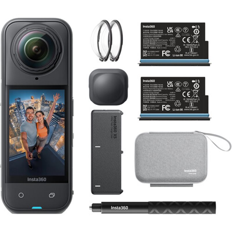 INSTA360 X5 CAMERA 360° ESSENTIAL BUNDLE INSTA360 X5 CAMERA 360° ESSENTIAL BUNDLE