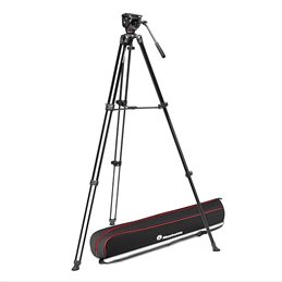 MANFROTTO MVK500XAM TREPPIEDE VIDEO IN ALLUMINIO CON TESTA FLUIDA 500X