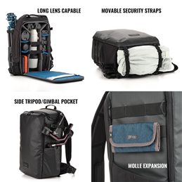 TENBA 636-442 SOLSTICE V2 24L BACKPACK BLACK