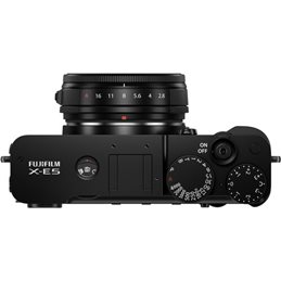 FUJIFILM X-E5 BLACK + XF 23mm F2.8 R WR