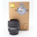NIKON AF FISHEYE 16mm F2.8 D USATO | Fcf Forniture Cine Foto