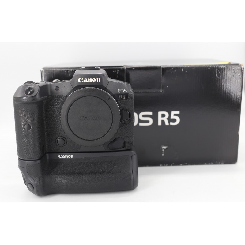 CANON R5 BODY + GRIP USATO