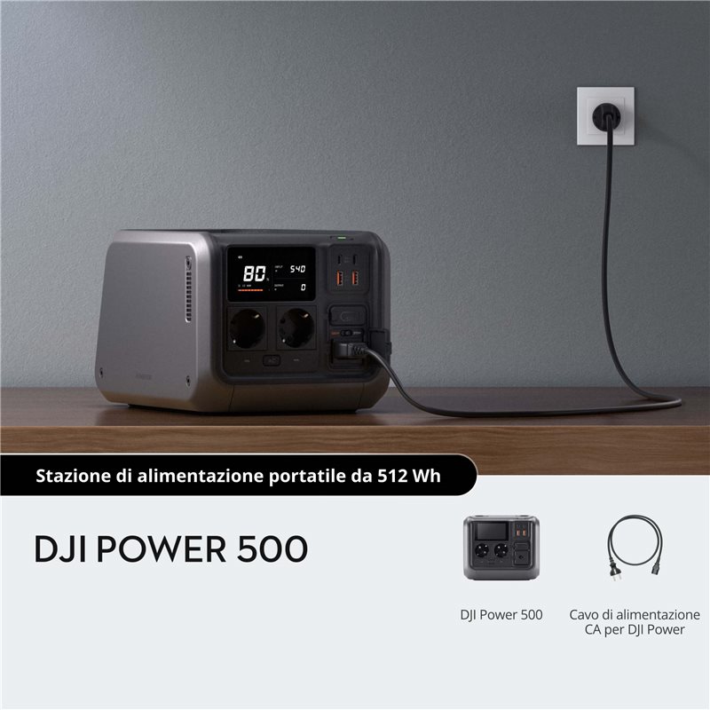 DJI POWER 500 PORTABLE POWER STATION