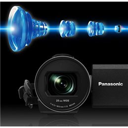PANASONIC HC-VX3 VIDEOCAMERA UHD 4K 24X ZOOM