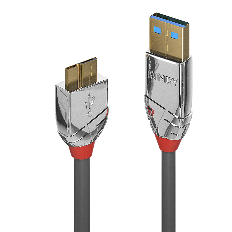 LINDY 36657 CAVO USB 3.2 USB A USB MICRO-B 5 GBIT/S 1M CROMO LINE LINDY 36657 CAVO USB 3.2 USB A USB MICRO-B 5 GBIT/S 1M CROMO LINE