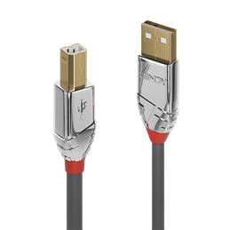 LINDY 36642 CAVO USB 2.0 USB A USB ANTHRA 2M CROMO LINE