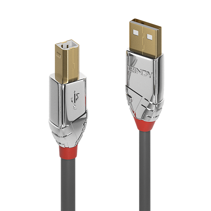 LINDY 36642 CAVO USB 2.0 USB A USB ANTHRA 2M CROMO LINE LINDY 36642 CAVO USB 2.0 USB A USB ANTHRA 2M CROMO LINE
