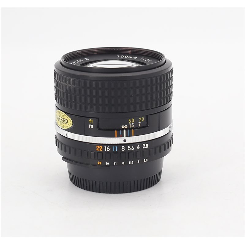 NIKON 100mm F2.8 SERIE E USATO - GARANZIA 3 MESI FCF NIKON 100mm F2.8 SERIE E USATO - GARANZIA 3 MESI FCF