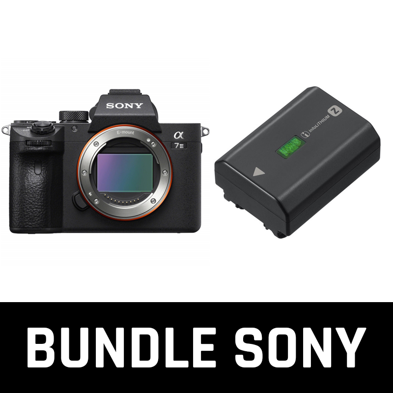 SONY A7 III BODY ILCE7M3B + SONY BATTERIA NP-FZ100