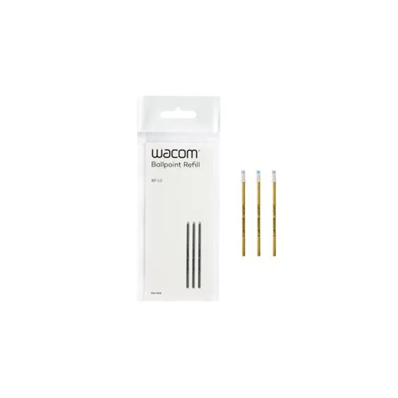 WACOM ACK22207 KIT 3 PUNTE DI RICAMBIO BP 1.0 PER BALLPOINT PEN WACOM ACK22207 KIT 3 PUNTE DI RICAMBIO BP 1.0 PER BALLPOINT PEN