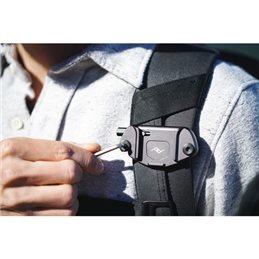 PEAK DESIGN CP-BK-3 CAPTURE CAMERA CLIP V3 BLACK CON PIASTRA