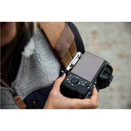 PEAK DESIGN CP-S-3 CAPTURE CAMERA CLIP V3 SILVER CON PIASTRA