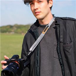 PEAK DESIGN L-AS-3 LEASH CAMERA STRAP ASH GRAY