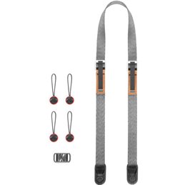 PEAK DESIGN L-AS-3 LEASH CAMERA STRAP ASH GRAY