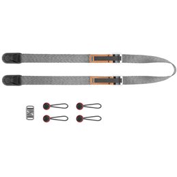 PEAK DESIGN L-AS-3 LEASH CAMERA STRAP ASH GRAY