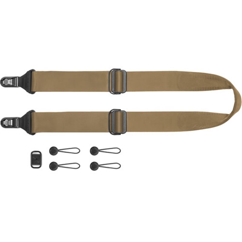 PEAK DESIGN SL-CY-3 SLIDE CAMERA STRAP COYOTE PEAK DESIGN SL-CY-3 SLIDE CAMERA STRAP COYOTE