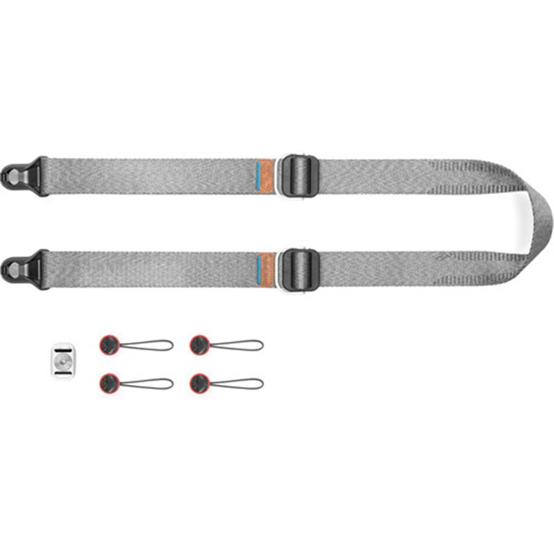 PEAK DESIGN SLL-AS-3 SLIDE LITE CAMERA STRAP ASH GRAY PEAK DESIGN SLL-AS-3 SLIDE LITE CAMERA STRAP ASH GRAY