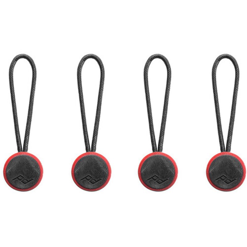 PEAK DESIGN APK-AN-4 ANCHOR CONNECTOR 4 PACK BLACK/RED