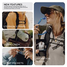 PEAK DESIGN BABP-25-EP-1 OUTDOOR BACKPACK 25L ECLIPSE BORDEAUX