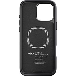 PEAK DESIGN M-MC-BV-CH-1 MOBILE EVERYDAY FABRIC CASE IPHONE 16 PRO MAX CHARCOAL