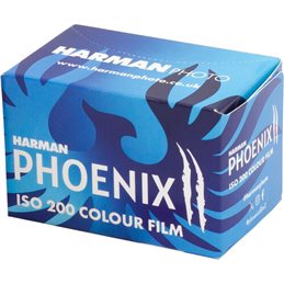 HARMAN PHOENIX II 200 135mm COLOR NEGATIVE RULLINO SINGOLO