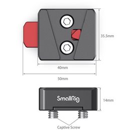 SMALLRIG 2801 MINI V-LOCK ASSEMBLY KIT