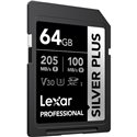 LEXAR 64GB V30 PRO SILVER PLUS HC SDXC