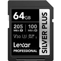 LEXAR 64GB V30 PRO SILVER PLUS HC SDXC