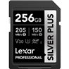 LEXAR 256GB V30 PRO SILVER PLUS HC SDXC