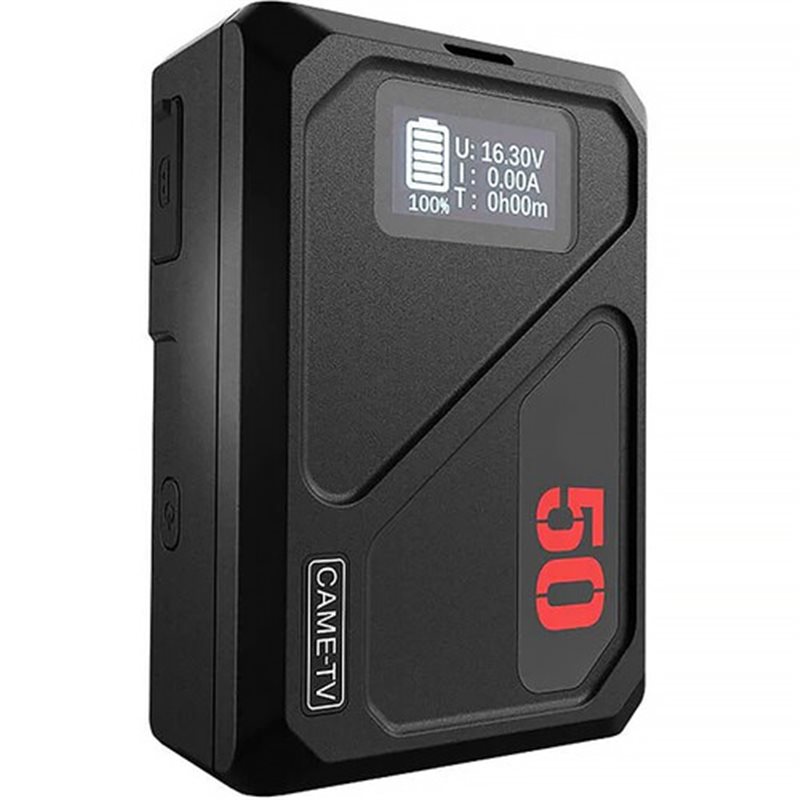 CAME-TV MINI 50C V-MOUNT BATTERY CAME-TV MINI 50C V-MOUNT BATTERY