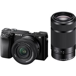 SONY a6100 + 16-50mm + 55-210mm ILCE6100YB - GARANZIA SONY ITALIA