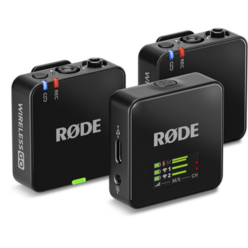 RODE WIRELESS GO (GEN 3) COMPACT DIGITAL WIRELESS MICROPHONE SYSTEM