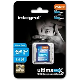 INTEGRAL 256GB V90 SDXC READ 300MB/S WRITE 200MB/S