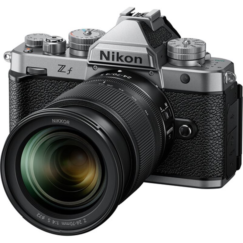 NIKON ZF SILVER + Z 24-70mm F4 S + SDXC 128GB NIKON ZF SILVER + Z 24-70mm F4 S + SDXC 128GB