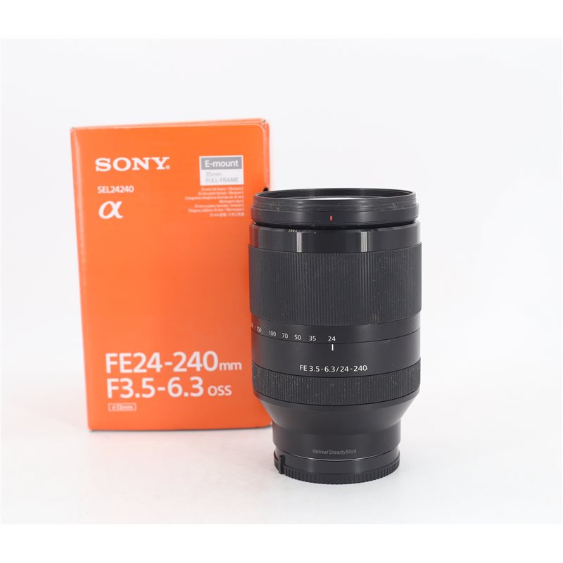 SONY FE 24-240mm F3.5-6.3 OSS USATO - GARANZIA 12 MESI FCF