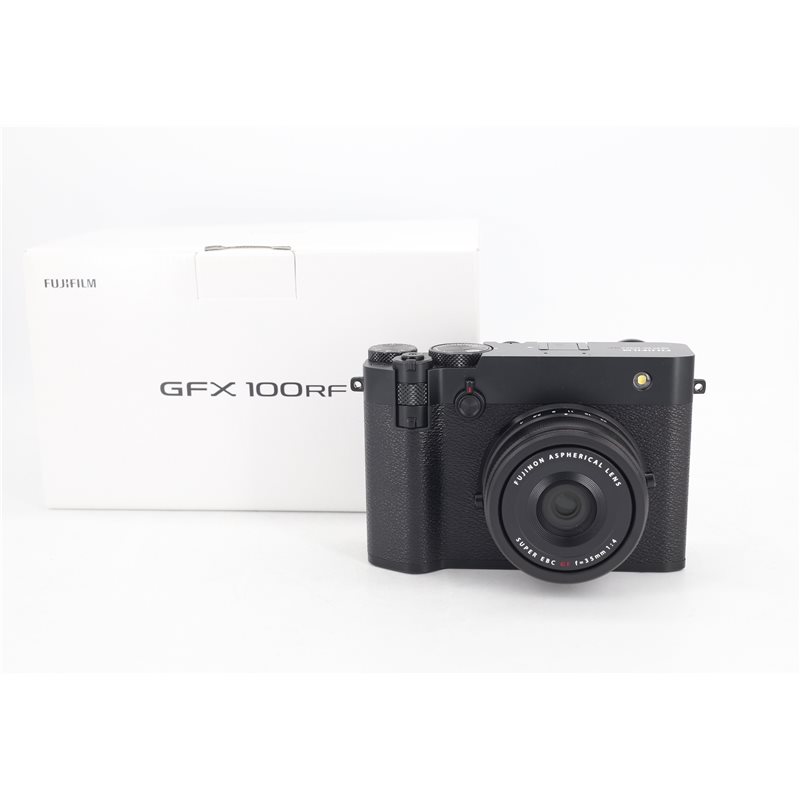 FUJIFILM GFX 100RF BLACK DEMO USATO - GARANZIA 12 MESI FCF FUJIFILM GFX 100RF BLACK DEMO USATO - GARANZIA 12 MESI FCF