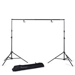 MANFROTTO 1314B KIT PORTAFONDALI IN ALLUMINIO NERO | Fcf Forniture Cine Foto Milano