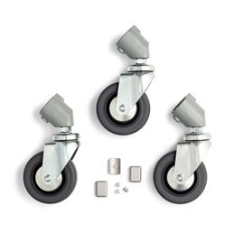 MANFROTTO 109 SET 3 RUOTE 80 MM CON ADATTATTORE | Fcf Forniture Cine Foto Milano MANFROTTO 109 SET 3 RUOTE 80 MM CON ADATTATTORE | Fcf Forniture Cine Foto Milano