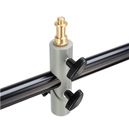 MANFROTTO 154B BARRA NERA PORTAMICROFONO/LAMP 3 ATTACCHI | Fcf Forniture Cine Foto Milano