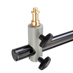 MANFROTTO 154B BARRA NERA PORTAMICROFONO/LAMP 3 ATTACCHI | Fcf Forniture Cine Foto Milano