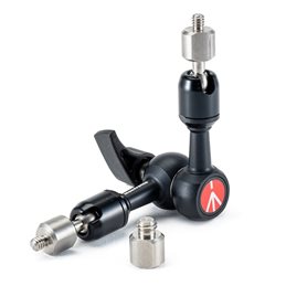 MANFROTTO 244MICRO BRACCETTO FRIZIONATO 244 DIMENSIONE BASE (15cm) | Fcf Forniture Cine Foto Milano