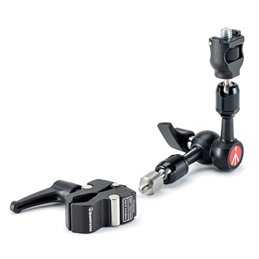 MANFROTTO 244MICROKIT BRACCETTO 244 BASE CON NANO CLAMP | Fcf Forniture Cine Foto Milano