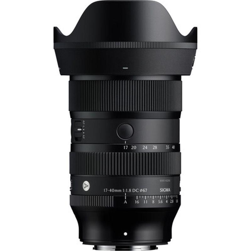 SIGMA 17-40mm F1.8 DC ART FUJIFILM X | Fcf Forniture Cine Foto SIGMA 17-40mm F1.8 DC ART FUJIFILM X | Fcf Forniture Cine Foto
