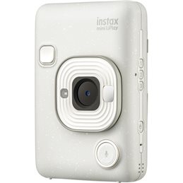 FUJIFILM INSTAX HM1 MINI LIPLAY HYBRID MISTY WHITE | Fcf Forniture Cine Foto