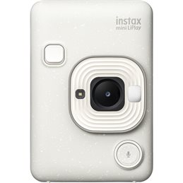FUJIFILM INSTAX HM1 MINI LIPLAY HYBRID MISTY WHITE | Fcf Forniture Cine Foto