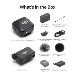 DJI MIC MINI (2 TX + 1 RX) | Fcf Forniture Cine Foto Milano